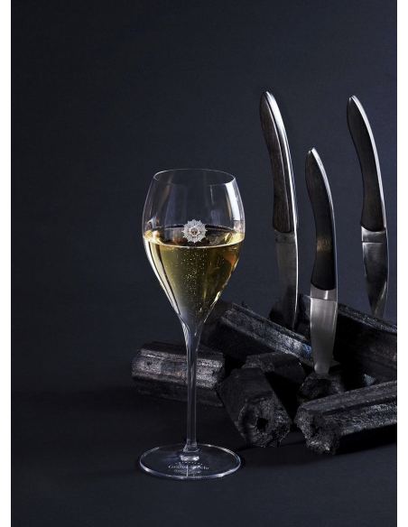 Laurent-Perrier 2 Verres Grand Siècle 33 cl avec jauge Laurent-Perrier 2 Verres Grand Siècle 33 cl avec jauge