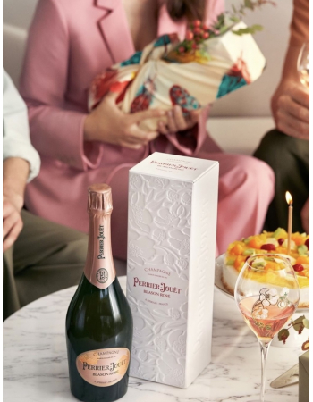 Perrier-jouët SET 6 Glasses 28.5 & 6 Blason Rosé Eco Box - 6 x 75 cl 2