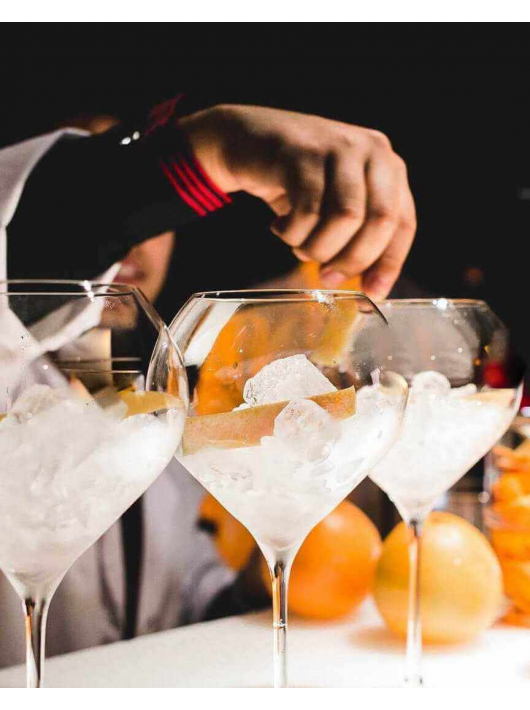 Champagne 6 VERRES 75 CL "CHAMPAGNE ON ICE" MADE IN REIMS Champagne 6 VERRES 75 CL "CHAMPAGNE ON ICE" MADE IN REIMS