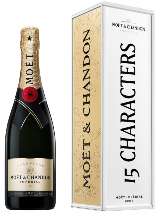 Moët & Chandon Brut Impérial Metall Geschenkbox "Personnalise Me" - 75 CL Moët & Chandon Brut Impérial Metall Geschenkbox "Personnalise Me" - 75 CL