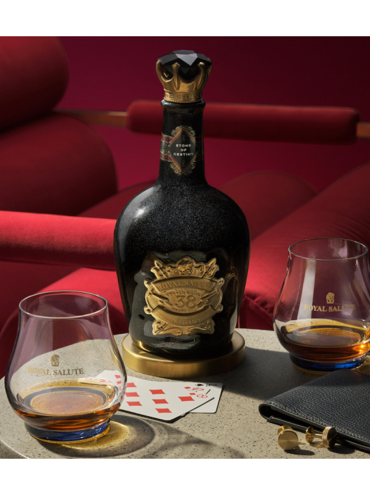 WHISKY ROYAL SALUTE STONE OF DESTINY 38 YEARS OLD - 40% - 50 CL WHISKY ROYAL SALUTE STONE OF DESTINY 38 YEARS OLD - 40% - 50 CL