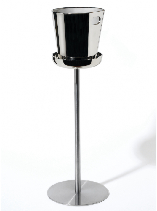 ALESSI Colonne porte-seau inox 18/10 Brillant ALESSI Colonne porte-seau inox 18/10 Brillant