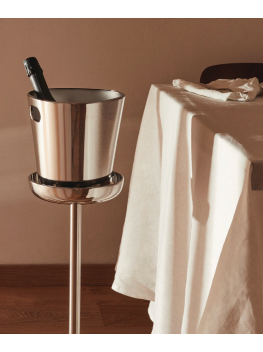 ALESSI Eimerhaltersäule Edelstahl 18/10 BRILLANT ALESSI Eimerhaltersäule Edelstahl 18/10 BRILLANT